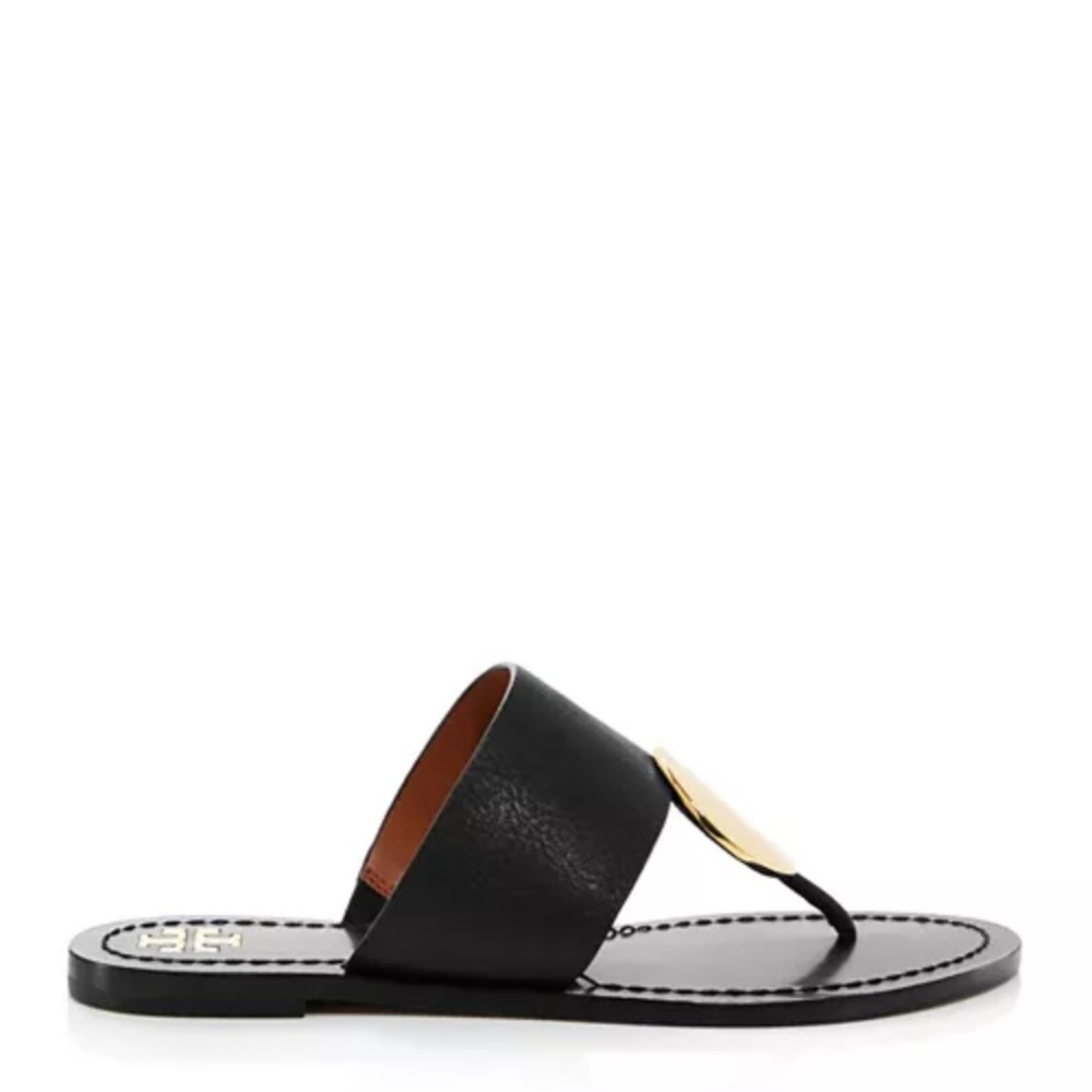 TORY BURCH MEDALLION SANDALS - Picture 3 of 8